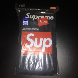 Supreme Hanes Boxers 4 Pack - image 1